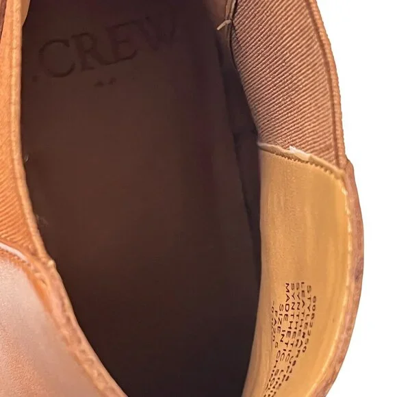 SIZE 5 Womens J.Crew Fallon Brown Leather Western Pointed Toes Factory Booties - Picture 10 of 10